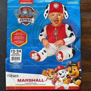 Nickelodeon Paw Patrol Marshall Red and White Costume